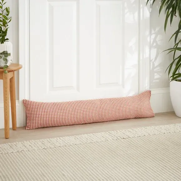 Spot Draught Excluder - Natural, Chenille