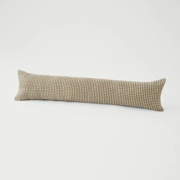 Spot Draught Excluder - Olive, Chenille