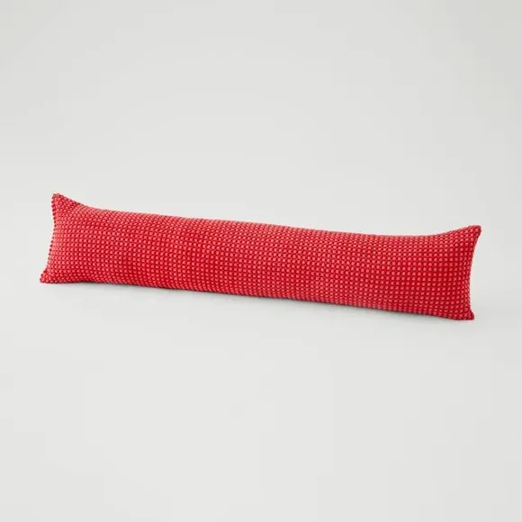 Spot Draught Excluder - Pink, Chenille