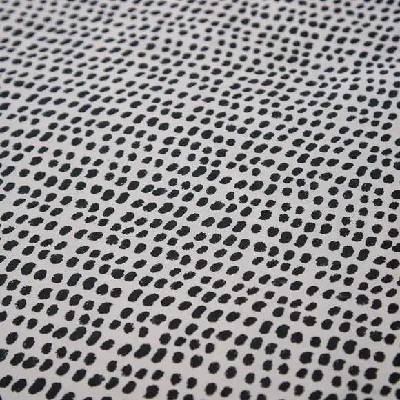 Spot Duvet Cover Set - Black, Polycotton