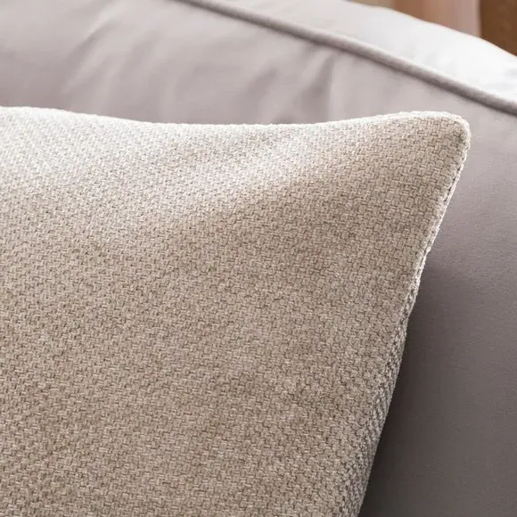 Square Cushion Cover - Mink, Chenille