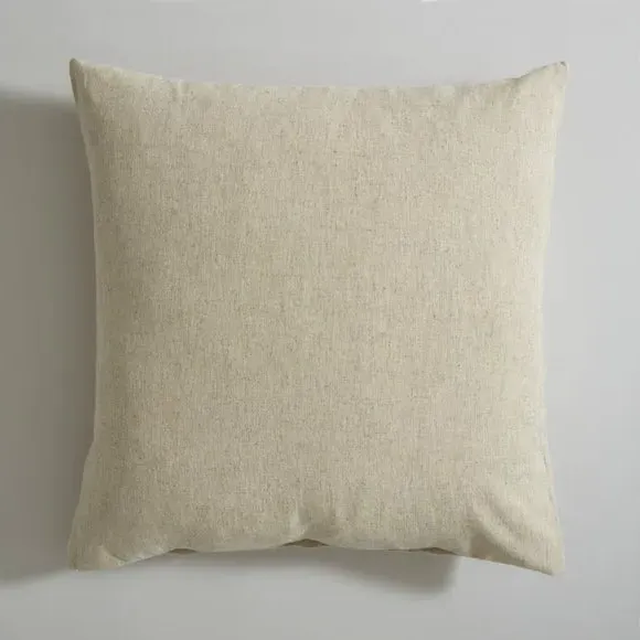 Square Cushion Cover - Natural, Cotton Linen