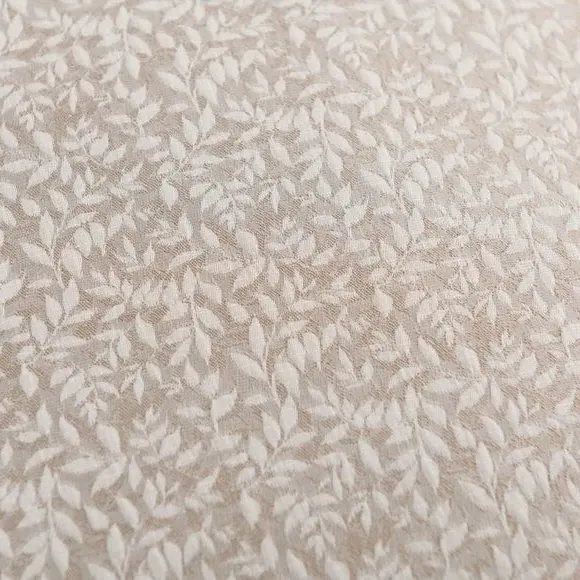 Square Cushion Cover with Zip - Mushroom, Jacquard