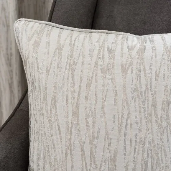 Square Cushion Cover with Zip - Natural