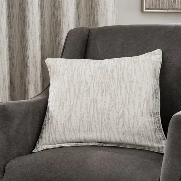 Square Cushion Cover with Zip - Natural image