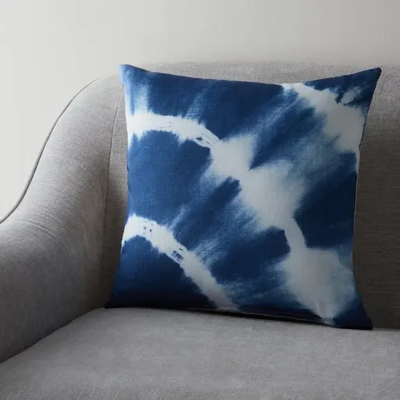 Square Cushion Tie Dye Print - Multicolor image