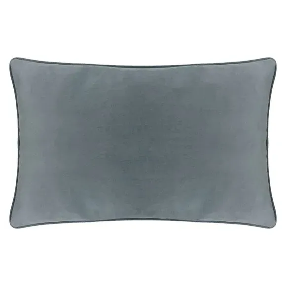 Square Cushion with Cat Print - Ochre, Polyester
