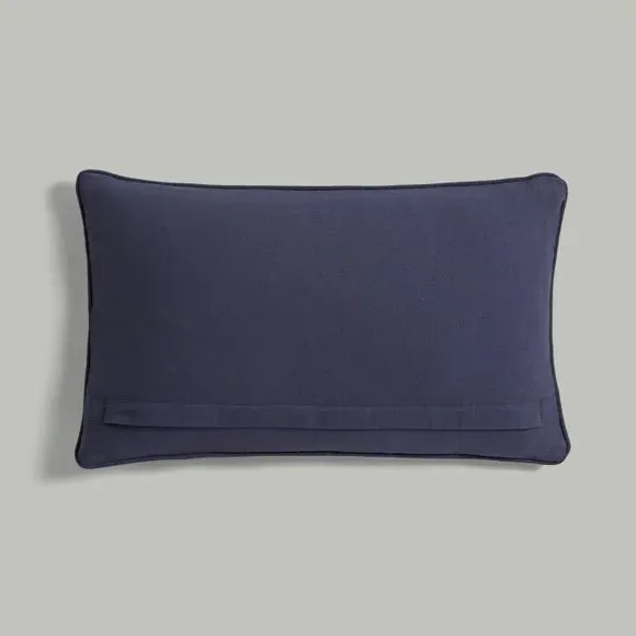 Square Cushion with Patchwork - Multicolor