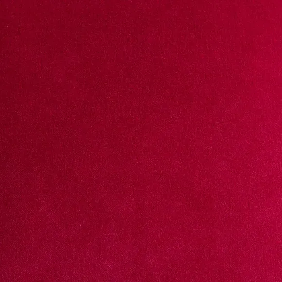 Square Cushion with Piped Edge - Fuchsia, Velvet
