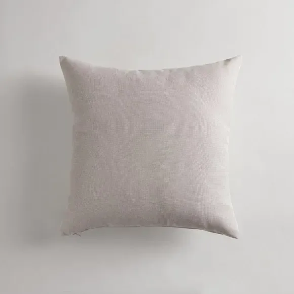 Square Cushion with Rabbit Print - Multicolor