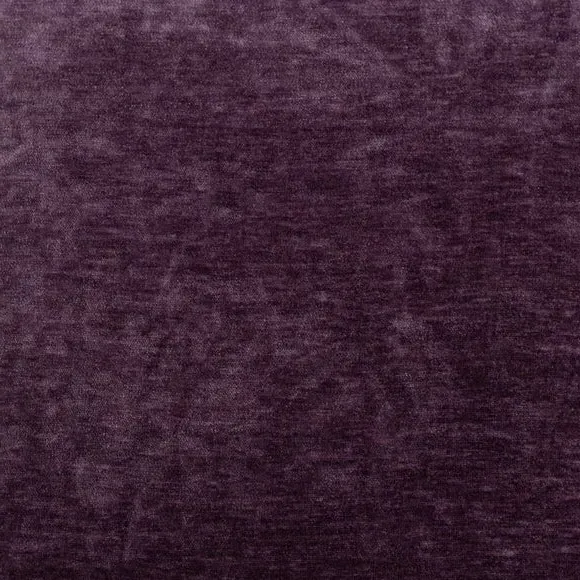 Square Cushion with Recycled Fill - Aubergine, Chenille