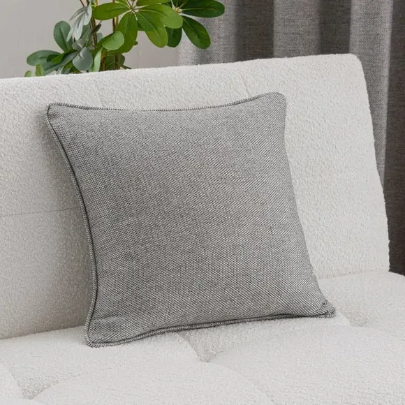 Square Cushion with Removable Cover - Charcoal image