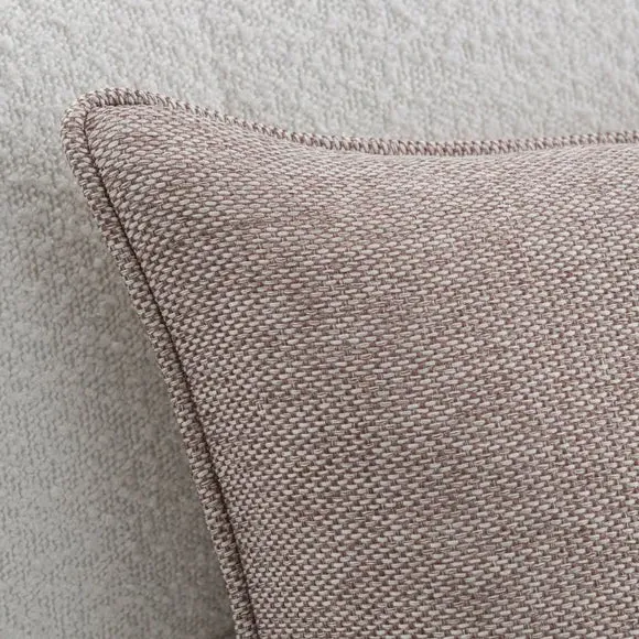 Square Cushion with Removable Cover - Fawn