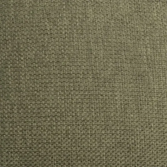 Square Cushion with Removable Cover - Olive, Fabric