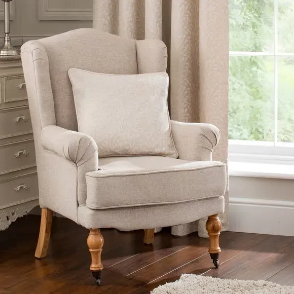 Square Cushion with Removable Cover - Pearl, Chenille image