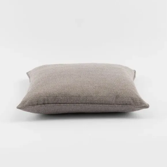 Square Cushion with Removable Pad - Fawn, Polyester