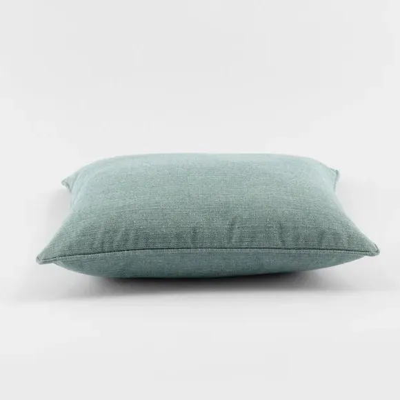Square Cushion with Removable Pad - Jade Mist, Polyester