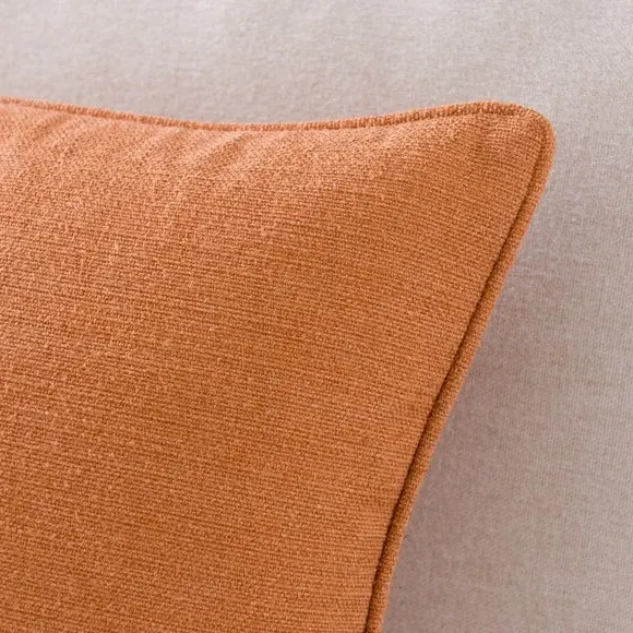 Square Cushion with Removable Pad - Spice, Polyester