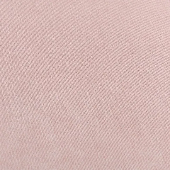 Square Cushion with Zip - Blush, Velour