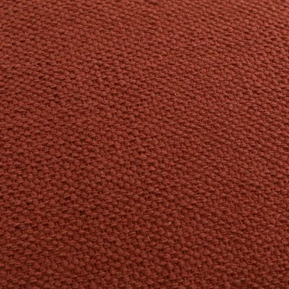 Square Cushion with Zip Cover - Butterscotch, Cotton