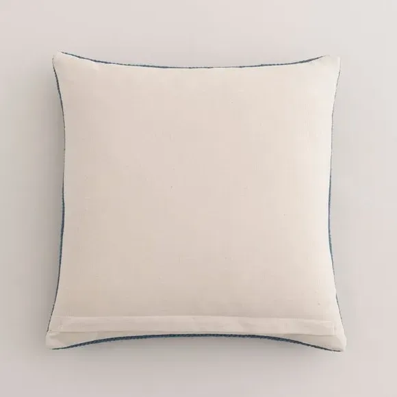 Square Cushion with Zip Cover - Mineral, Cotton