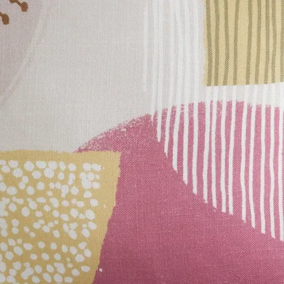Square Cushion with Zip Cover - Multicolor