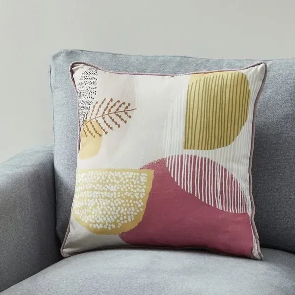 Square Cushion with Zip Cover - Multicolor image
