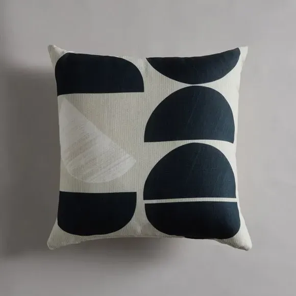 Square Cushion with Zip Cover - Multicolor