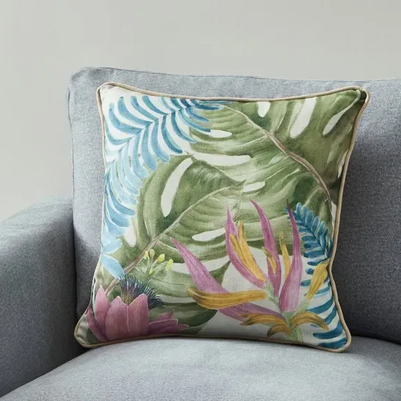 Square Cushion with Zip Cover - Multicolor image