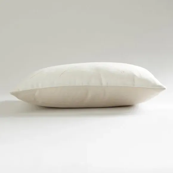 Square Cushion with Zip Cover - Natural