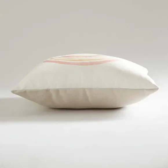 Square Cushion with Zip Cover - Natural