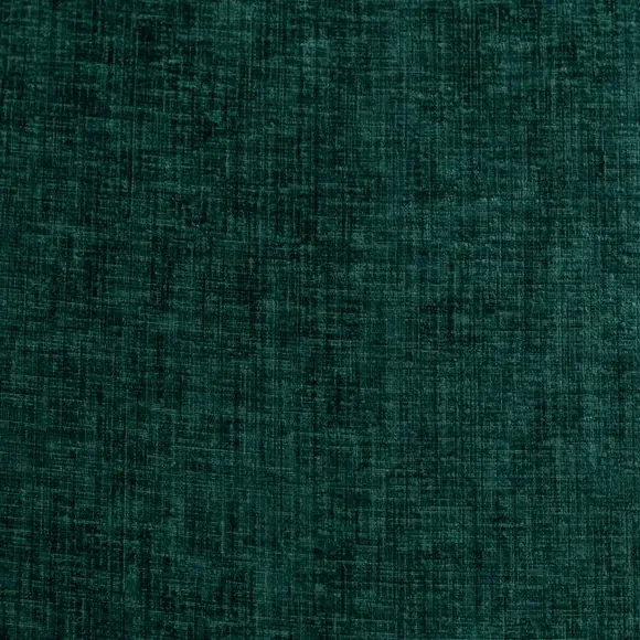 Square Cushion with Zip - Emerald, Chenille