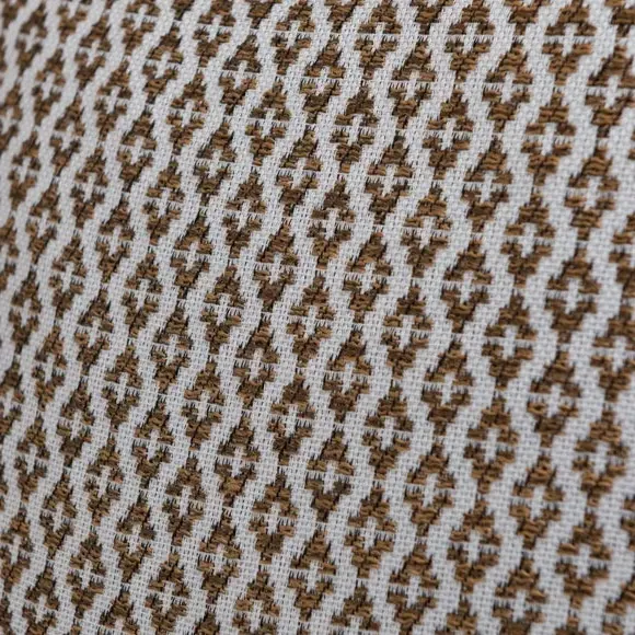 Square Cushion with Zip Fastening - Butterscotch