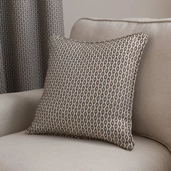 Square Cushion with Zip Fastening - Butterscotch