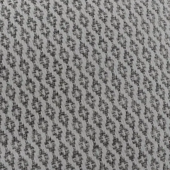Square Cushion with Zip Fastening - Grey