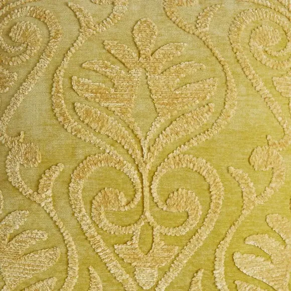 Square Cushion with Zip - Primrose, Chenille