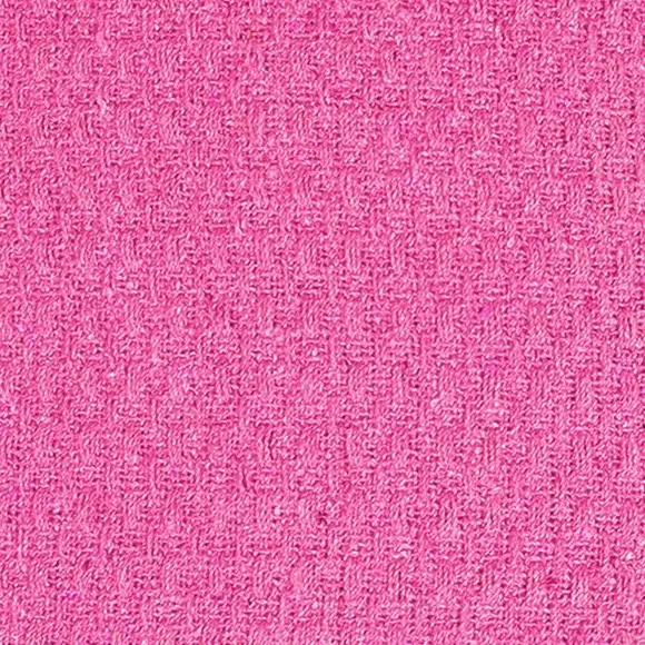 Square Filled Cushion Woven - Pink, Cotton