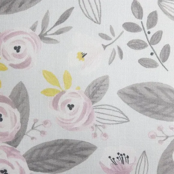 Square Floral Cushion - Multicolor