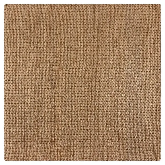 Square Rug - Natural, Jute