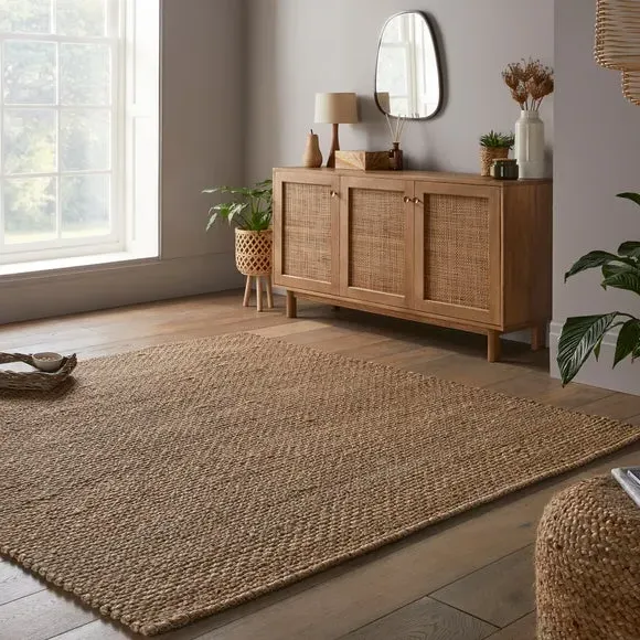 Square Rug - Natural, Jute image