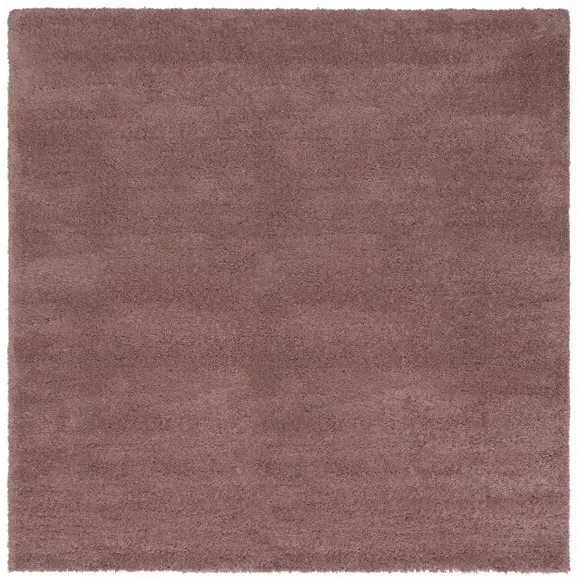 Square Shaggy Rug - Blush, Polypropylene