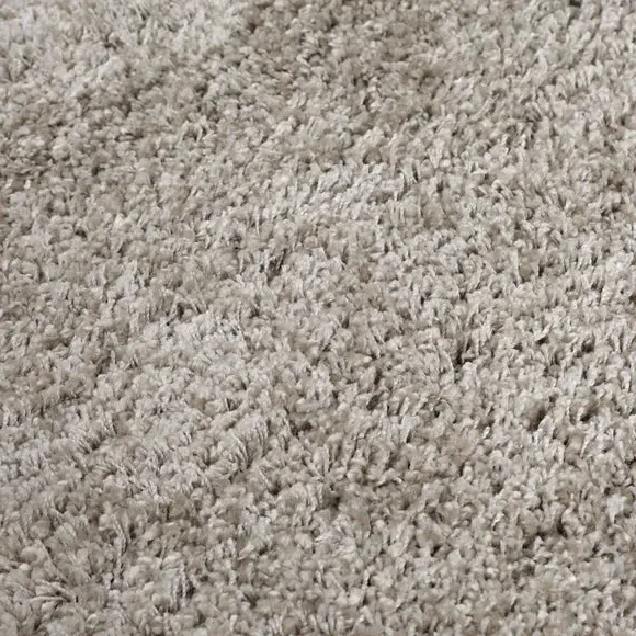 Square Shaggy Rug - Natural, Synthetic