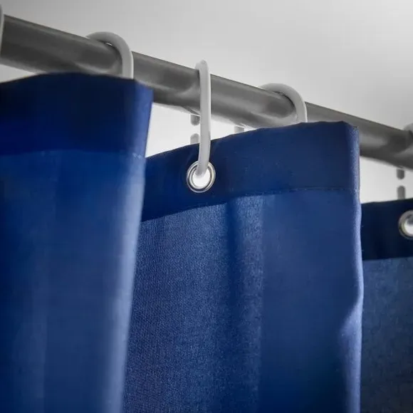 Square Shower Curtain Ombre Design - Blue, Polyester