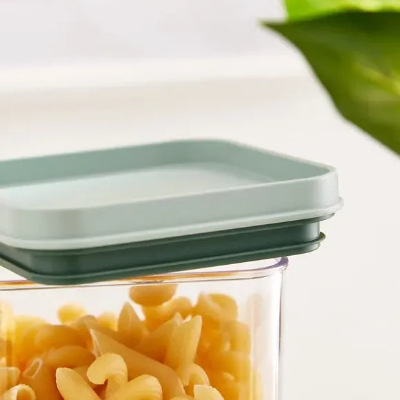 Square Storage Container with Airtight Seal - Clear