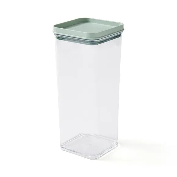 Square Storage Container with Airtight Seal - Clear