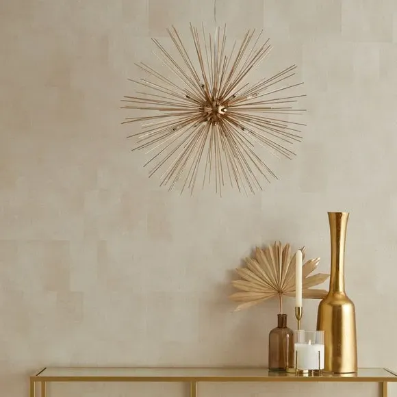 Square Textured Wallpaper - Natural, Vinyl