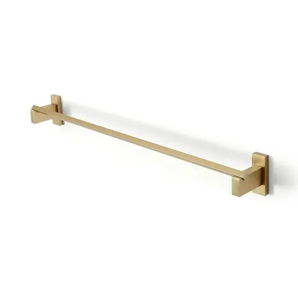 Square Towel Rail - Brushed Bronze