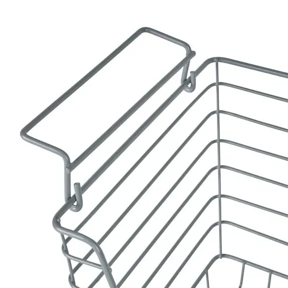 Stackable Wire Basket - Grey, Metal