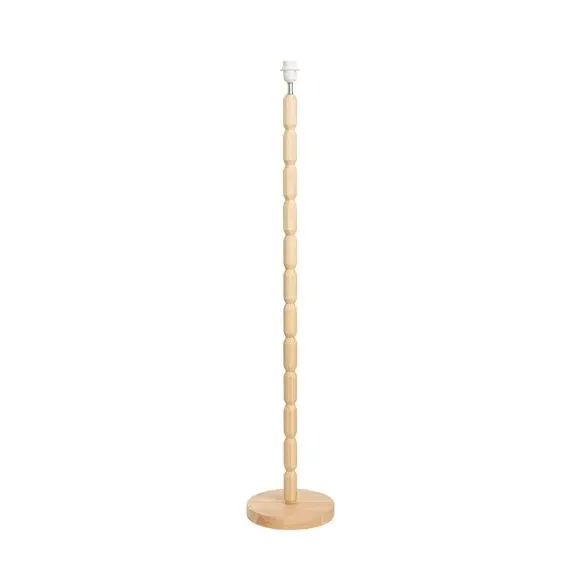 Stacked Floor Lamp Base - Natural, Wood