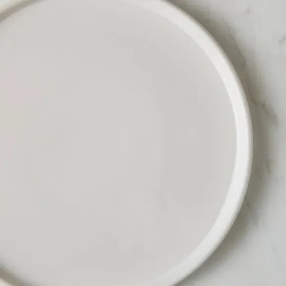 Stacking Dinner Plate - White, Stoneware